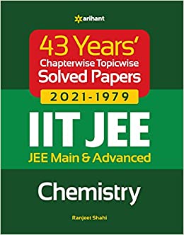 Arihant’s 43 Years Chapterwise Topicwise Solved Papers (2020-1979) IIT ...