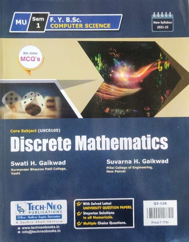 Tech-neo Discrete mathematics F.y.b.sc. computer schience semester 1 ...
